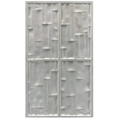 Set 12 Pannelli Isolanti Effetto Pietra Quarzite 3D Bianco 120x60 PU