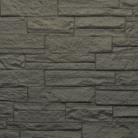 Set 12 Pannelli Isolanti Effetto Mattoni 3D 120x60 Grigio Ardesia PU