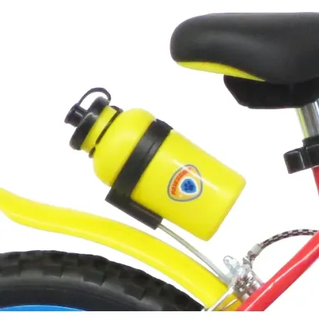 Bicicletta Bambini 16" Paw Patrol Rosso Rotelle Removibili Borraccia