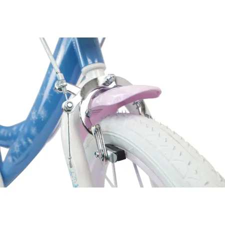 Bicicletta per Bambini 16" Frozen Disney Azzurro Cestino Portabambola
