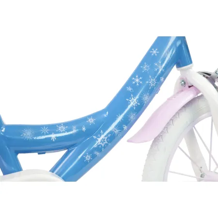 Bicicletta per Bambini 16" Frozen Disney Azzurro Cestino Portabambola