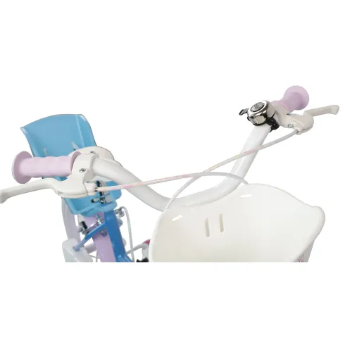 Bicicletta per Bambini 16" Frozen Disney Azzurro Cestino Portabambola