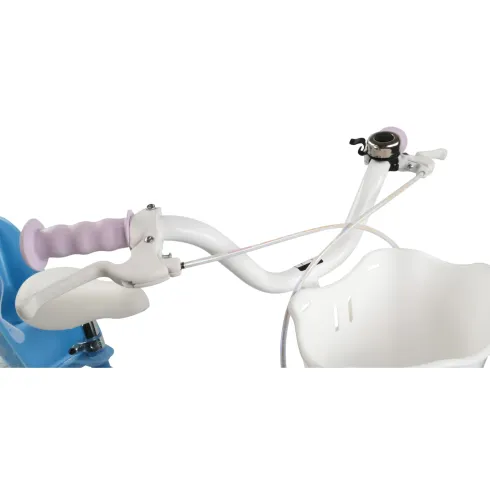 Bicicletta per Bambini 14" Frozen Disney Azzurro Cestino Portabambola