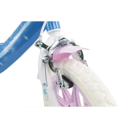 Bicicletta per Bambini 12" Frozen Disney Azzurro Cestino Portabambola