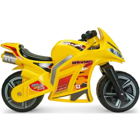 Moto Cavalcabile per Bambini Giallo Scooter XL Sportivo Winner