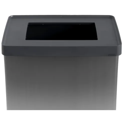 Pattumiera Keter 54L Grigio Perlato Differenziata Materiale Riciclato