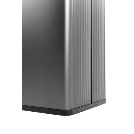 Pattumiera Keter 54L Grigio Perlato Differenziata Materiale Riciclato