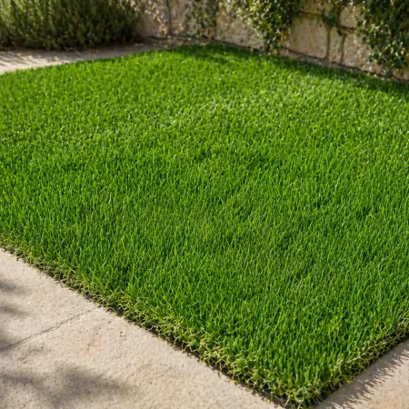 Prato Sintetico 5x1 m Drenante 40 mm Verde Effetto Erba UV Resistente