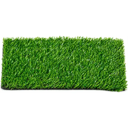 Prato Sintetico 25x2 m Antiscivolo 7 mm Verde Effetto Erba in Lattice