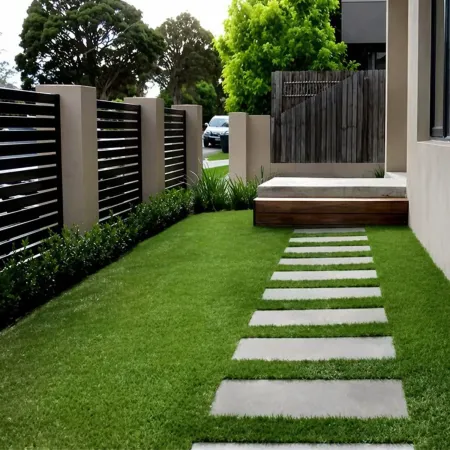 Prato Sintetico 5x2 m UV Resistente 20 mm Verde Effetto Erba Lattice