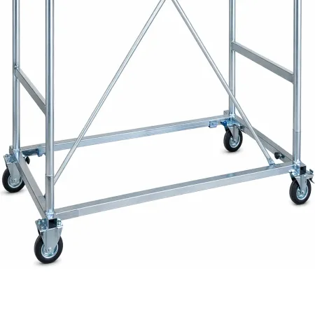 Trabattello Ponteggio Acciaio Piano Parapetto Stabilizzatori 820 cm