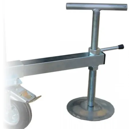 Livellatore a Vite Corsa 12 cm Tubolare 45x45 mm Trabattelli Ponteggi