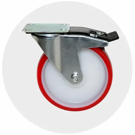 Trabattello Ponteggio Professionale con Botola Parapetto Aste h710 cm