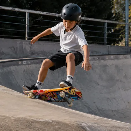 Skateboard 79x20 Acero 7 Strati con Cuscinetti ABEC7 Street Graffiti
