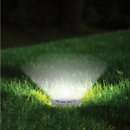 Luce Solare Segnapasso Effetto Pietra LED 12 Pezzi Giardino Vialetto