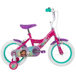 Bicicletta per Bambini con Rotelle 12" Gabby's Dollhouse Rosa Hi-Ten 2