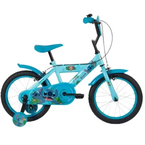 Bicicletta per Bambini 14" con Rotelle Stitch Disney Celeste a Sfera 2