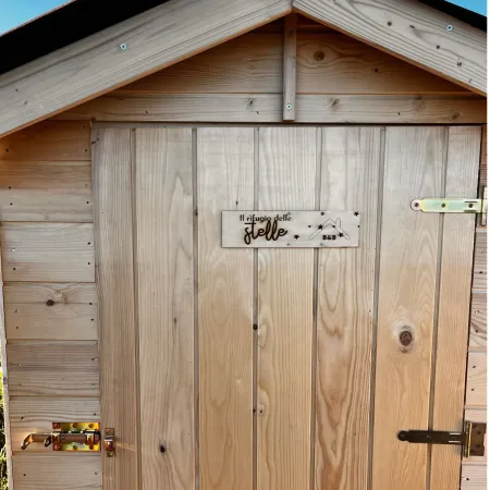 Casetta in Legno uso Bagno 140x190 cm