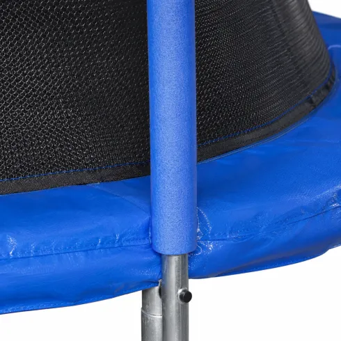 Trampolino Elastico 244 cm per Bambini Rete Sicurezza da Esterno