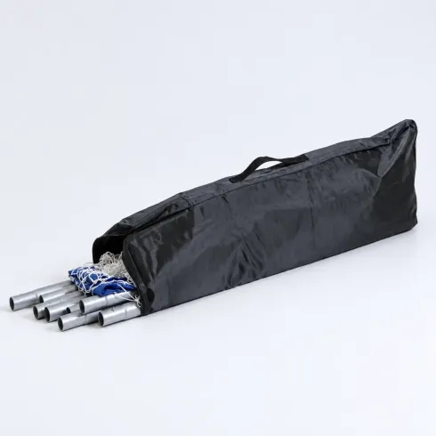 Set 2 Porte da Calcio 215x152 cm da Esterno con Borsa Trasporto