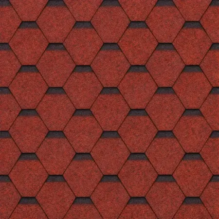 Tegole Bituminose Rosso 6 m2 per Copertura Tetto Casetta da Giardino
