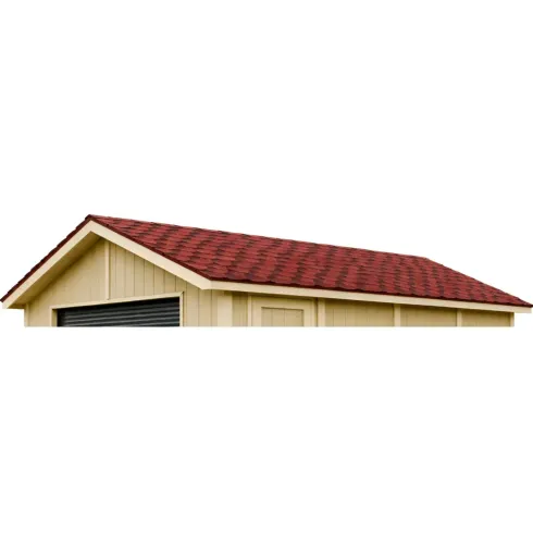 Tegole Bituminose Rosso Copertura Tetto Casetta da Giardino 100x32cm