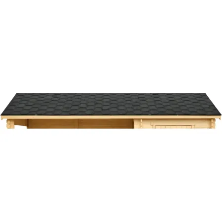 Tegole Bituminose Nero 12 m2 Copertura Tetto Casetta da Giardino