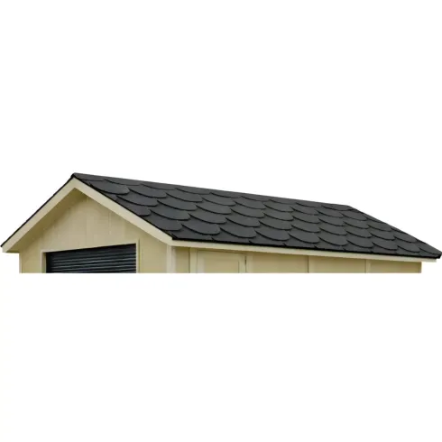 Tegole Bituminose Beaver Nero Copertura Tetto Casetta 4x3 da Giardino