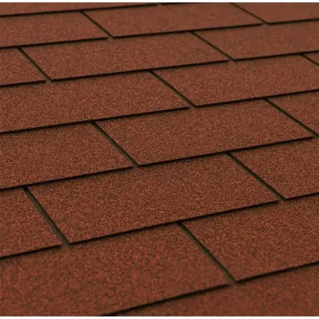 Tegole Bituminose Rettangolari Rosso Copertura Casetta Giardino 4x3