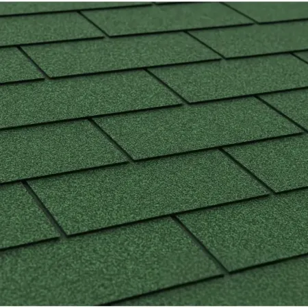 Tegole Bituminose Rettangolari Verde Copertura Casetta Giardino 4x3