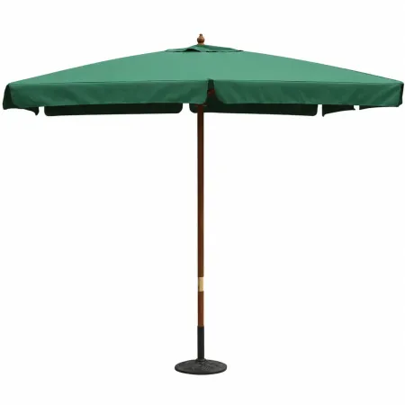 Ombrellone Avorio Quadrato 3x3 Tavolo Terrazzo Estate Giardino Ombra