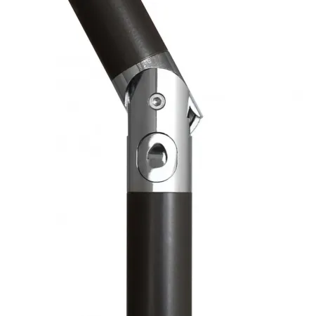 Ombrellone per Giardino 2x3 Rettangolare Ecrù Palo Centrale Alluminio