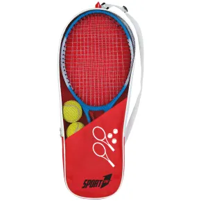 Set Tennis Junior 2 Racchette 59 cm 3 Palline e Borsa Gioco da Esterno 2