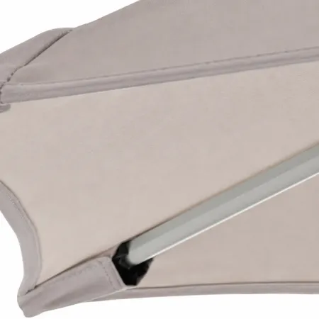 Ombrellone Rotondo diametro 2.4 metri Grigio da Giardino Antivento | BricoShop24