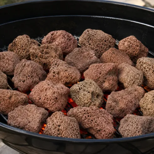 Pietra Lavica per Barbecue Confezione 3kg Pietre Naturali