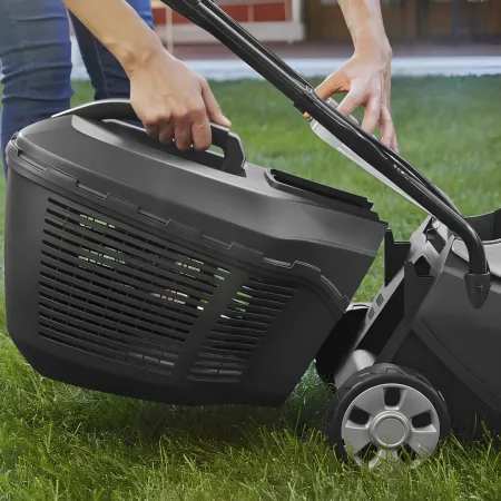 Tosaerba a Batteria Alpina 20V Cesto 30L Motore Brushless per Giardino