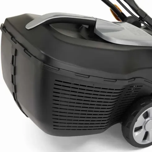 Tosaerba a Batteria Alpina 20V Cesto 35L 2 Batterie 2Ah Caricabatteria