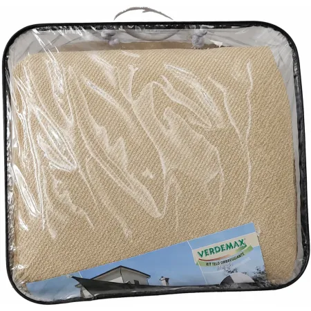 Vela Ombreggiante Triangolare Beige 360x360x360cm in HDPE Esterno