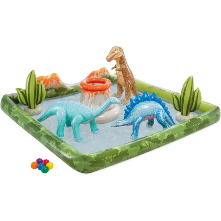 Piscina Gonfiabile Intex per Bambini 2x2 m Dinosauri con Accessori