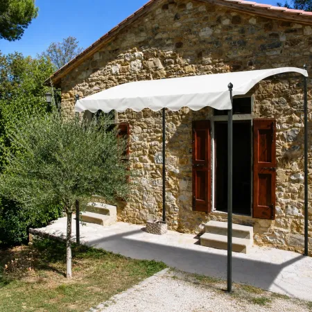 Pergola Gazebo da Giardino 3x2m Acciaio Poliestere Copertura Ingresso