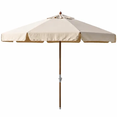 Ombrellone in Legno 2x3 Palo Centrale Rettangolare da Giardino Terrazzo Tavolo