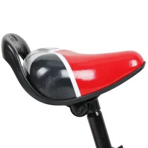 Bicicletta per Bambini 16" Rosso Rotelle Laterali con Freno a Disco 2
