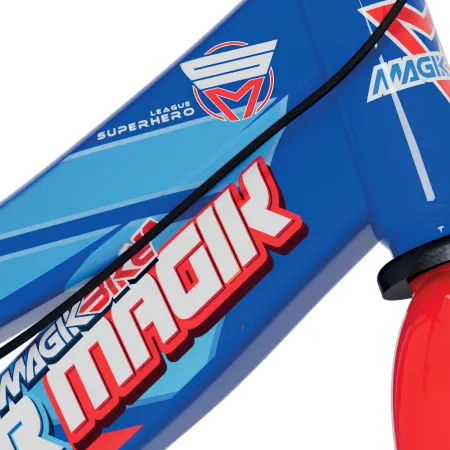 Bicicletta per Bambini Super Magik 16" Stabilizzatori Freno a Disco