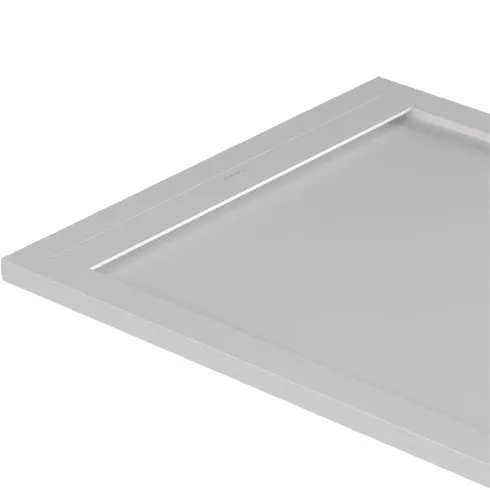 Piatto Doccia Slim Bianco Effetto Pietra Filo Pavimento | BricoShop24