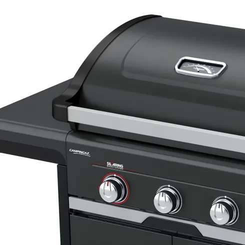 Barbecue Gas GPL 3 Bruciatori Fornello Laterale da Esterno Termometro