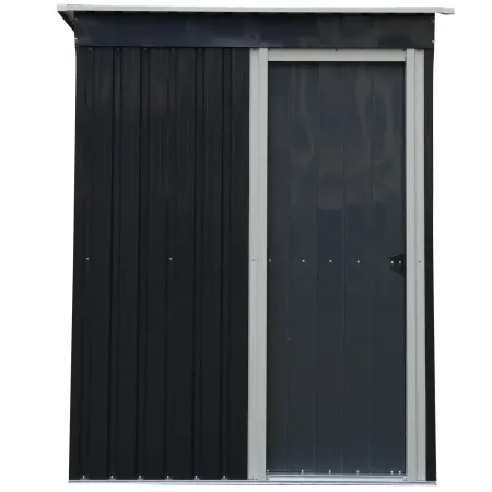 Casetta in Metallo 151x130 cm con Tetto Monofalda 2 m2 Lucchetabile
