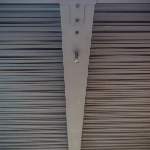 Pergola Bioclimatica Doppia 360x600 in Alluminio con 2 Tende Laterali