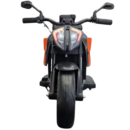 Moto Elettrica per Bambini 12V KTM 1290 Superduke 2 Motori Ruote EVA