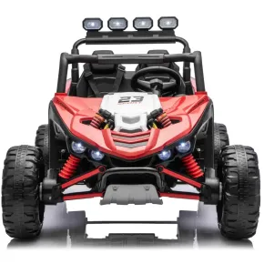Auto Elettrica per Bambini Buggy Rosso 24V 2 Posti con Telecomando 2