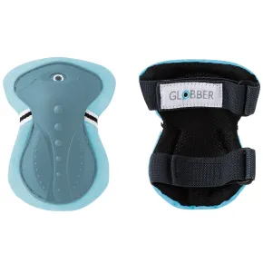 Protezioni per Bambini XS Set Gomiti Ginocchia Polsi Blu Pastello Bici 2
